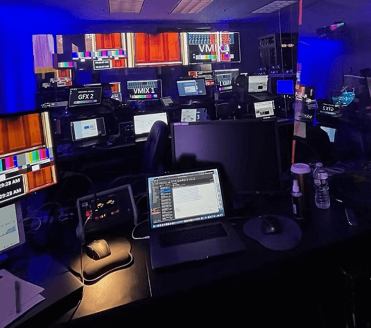 Video Production Room at NMR Events