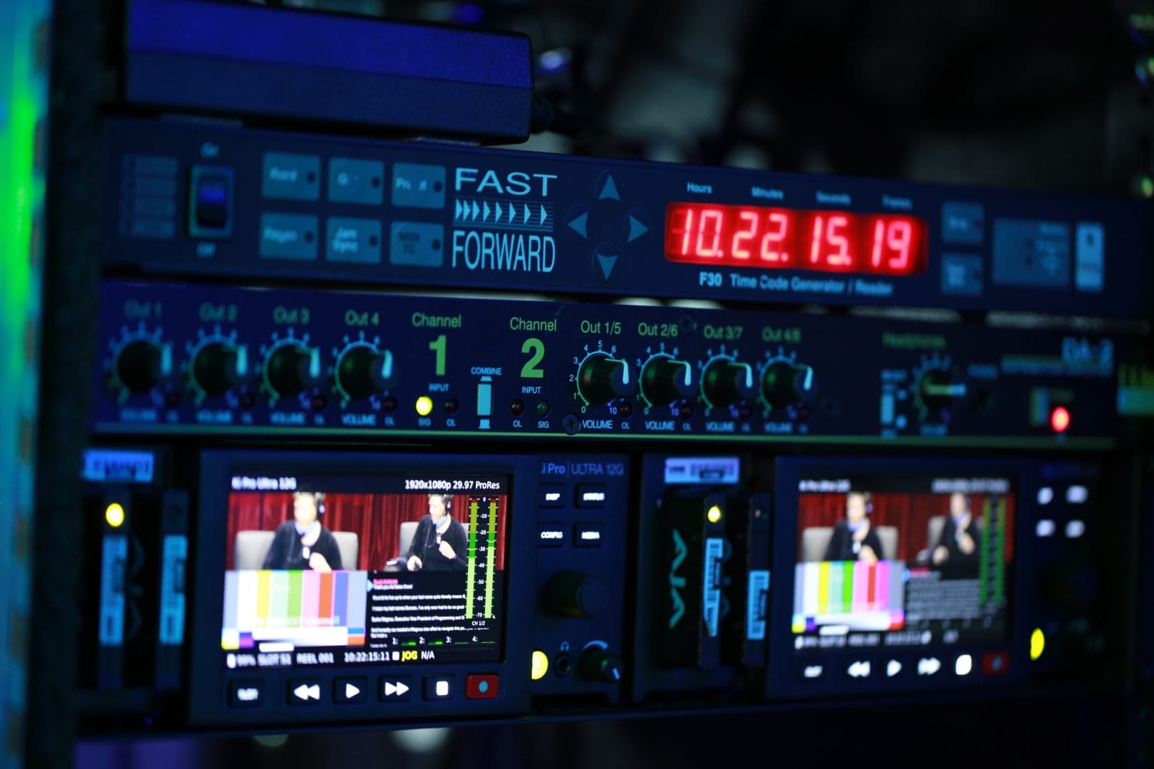 Close Up Shot of NMR Video Equipment