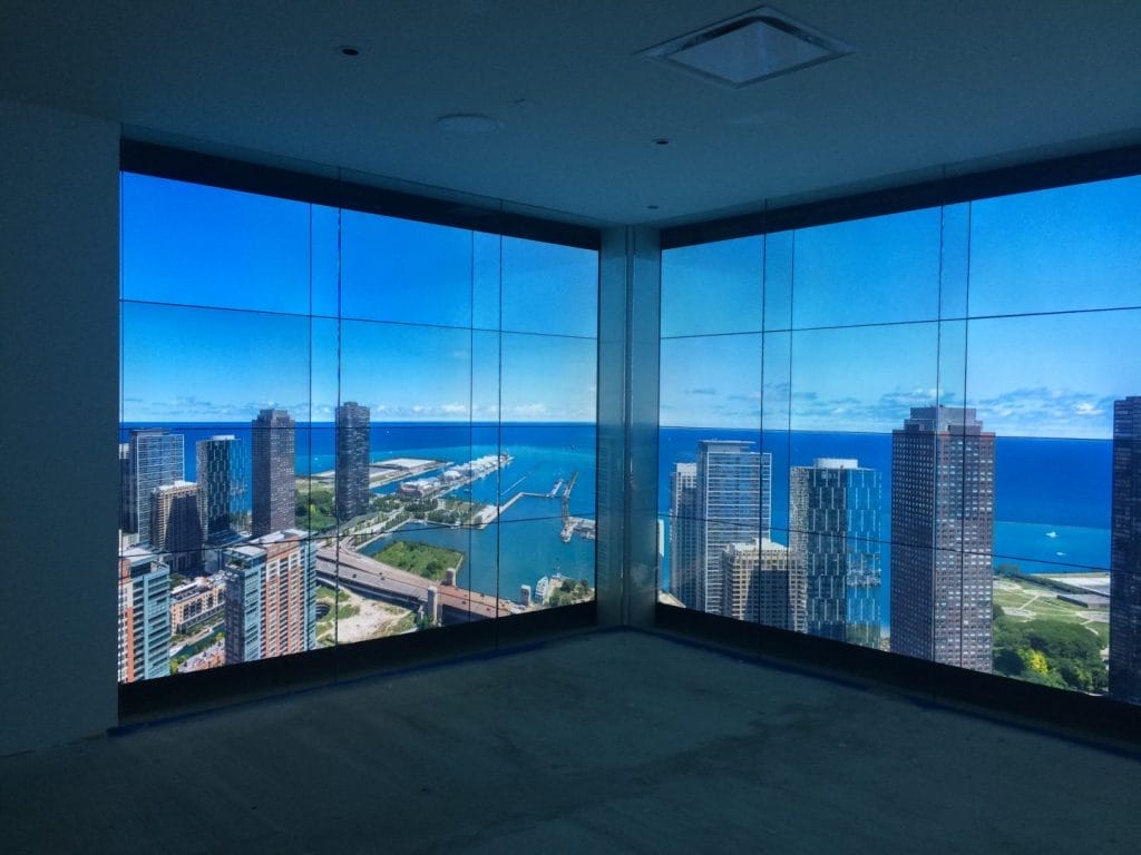 Vista Room LED Wall Permanent Installation
